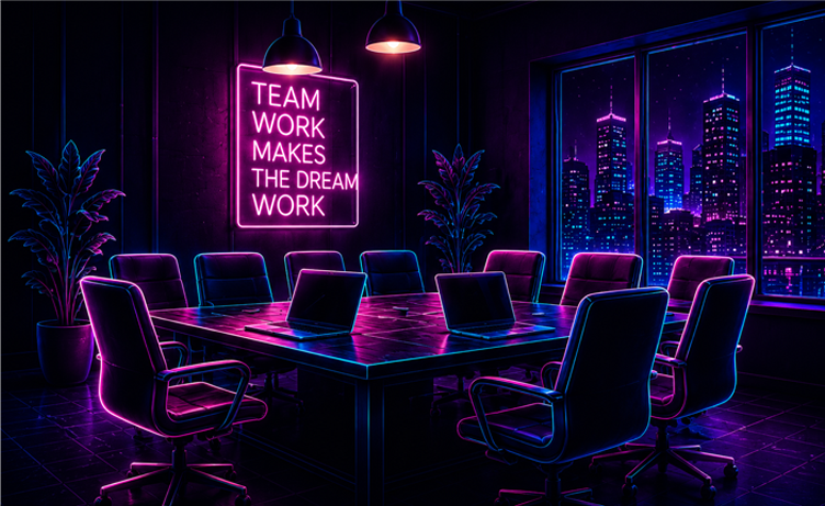 Team meeting room