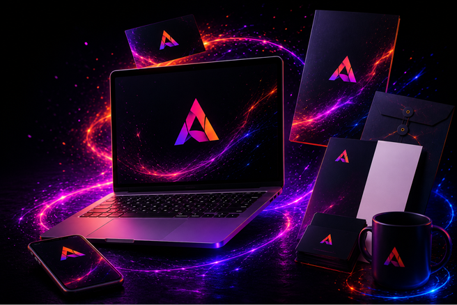 Brand identity showcase