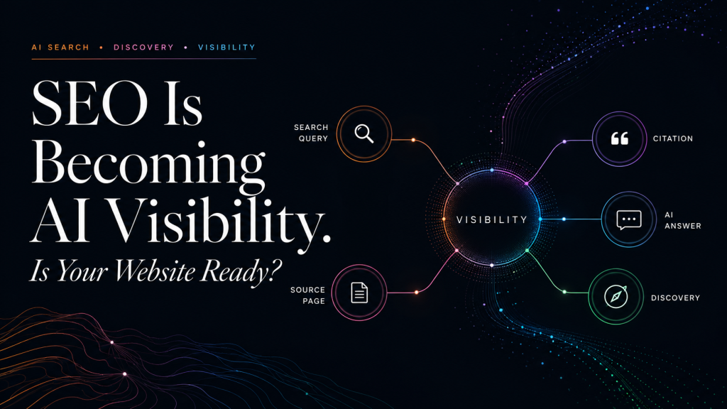 SEO Is Becoming AI Visibility. Is Your Website Ready?